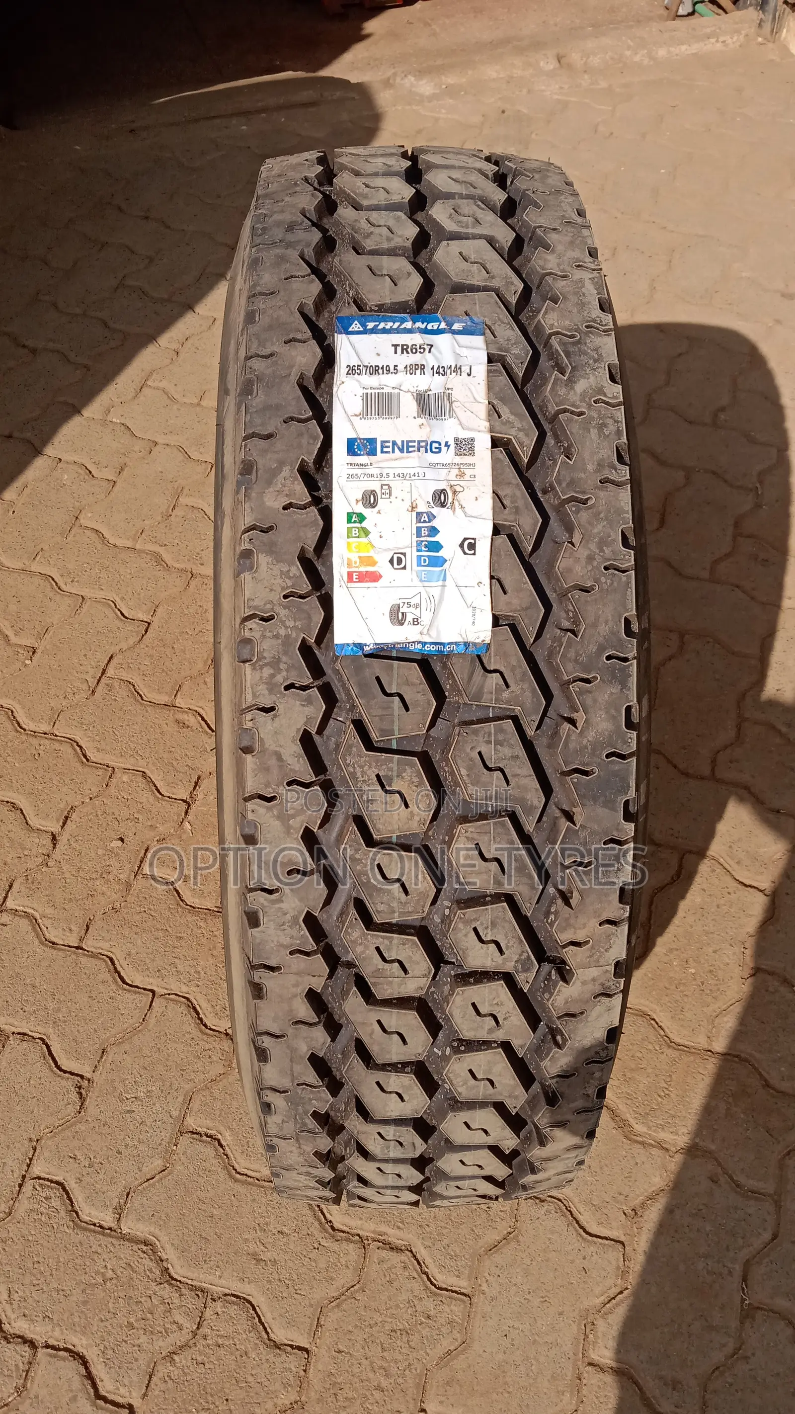265/70r19.5 Triangle (Diff) Tyre for Sale