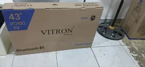 Vitron 43 Inches ,Vitron 43 Tv/ Bluetooth Connectivity