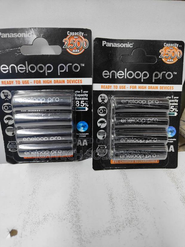 4 Pc's Rechargeable Panasonic Batteries