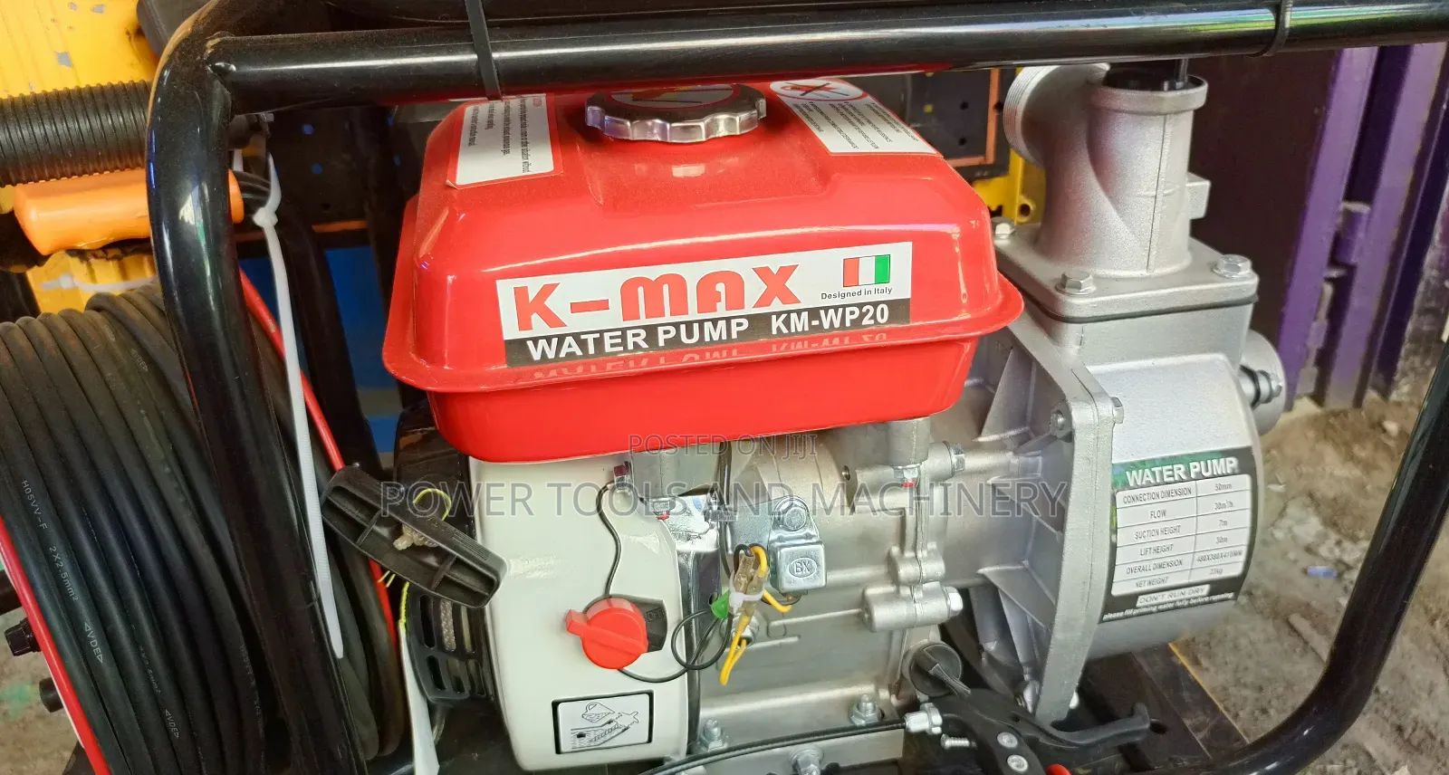 Gasoline Water Pump K_max
