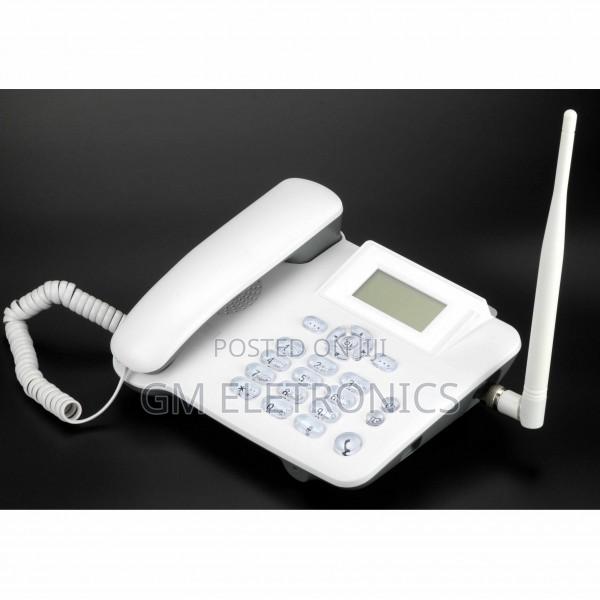 Dlna ZT1800 GSM Fixed Wireless Desktop Phone Dual Sim-White - main view
