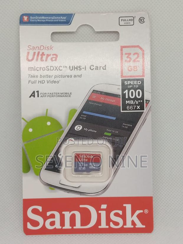 Sandisk Ultra Memory Card 32gb - main view