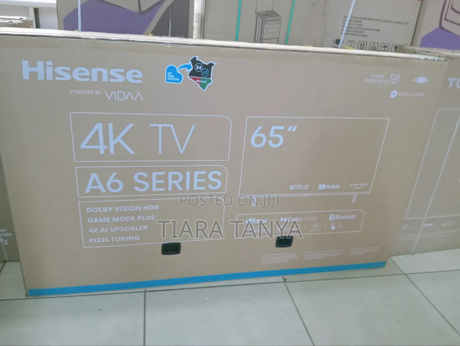 Hisense 65" Smart Uhd Vidaa Tv