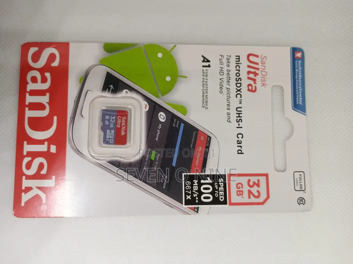 Sandisk Ultra Memory Card 32gb
