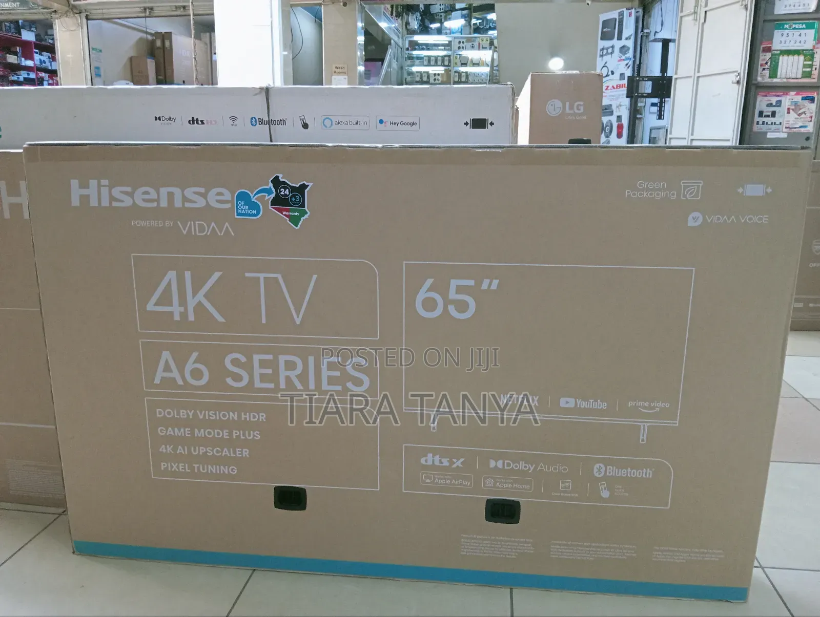 Hisense 65" Smart Uhd Vidaa Tv