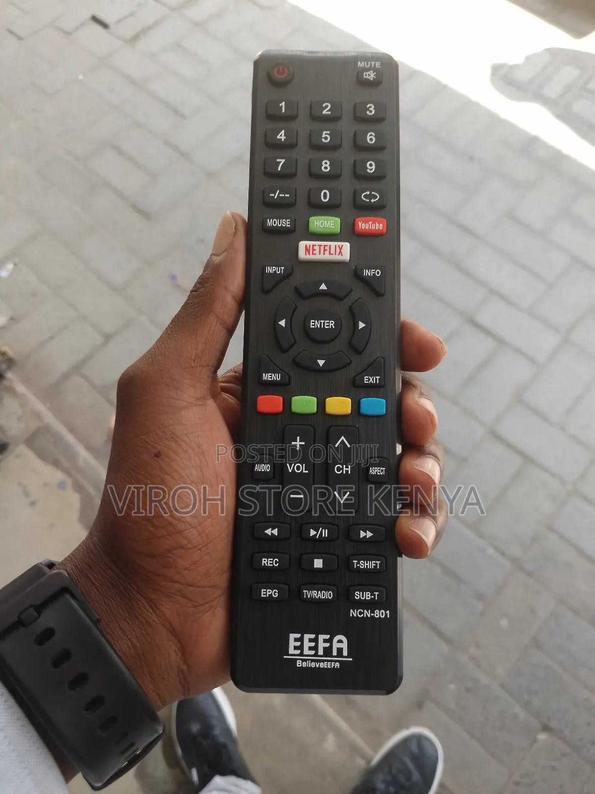 Original Tv Remote Control for EFFA Smart TV