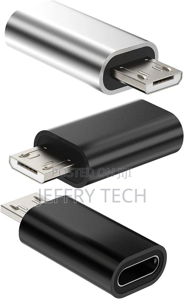 Compatible for Lightning Female to Micro USB Male Adapter Fo