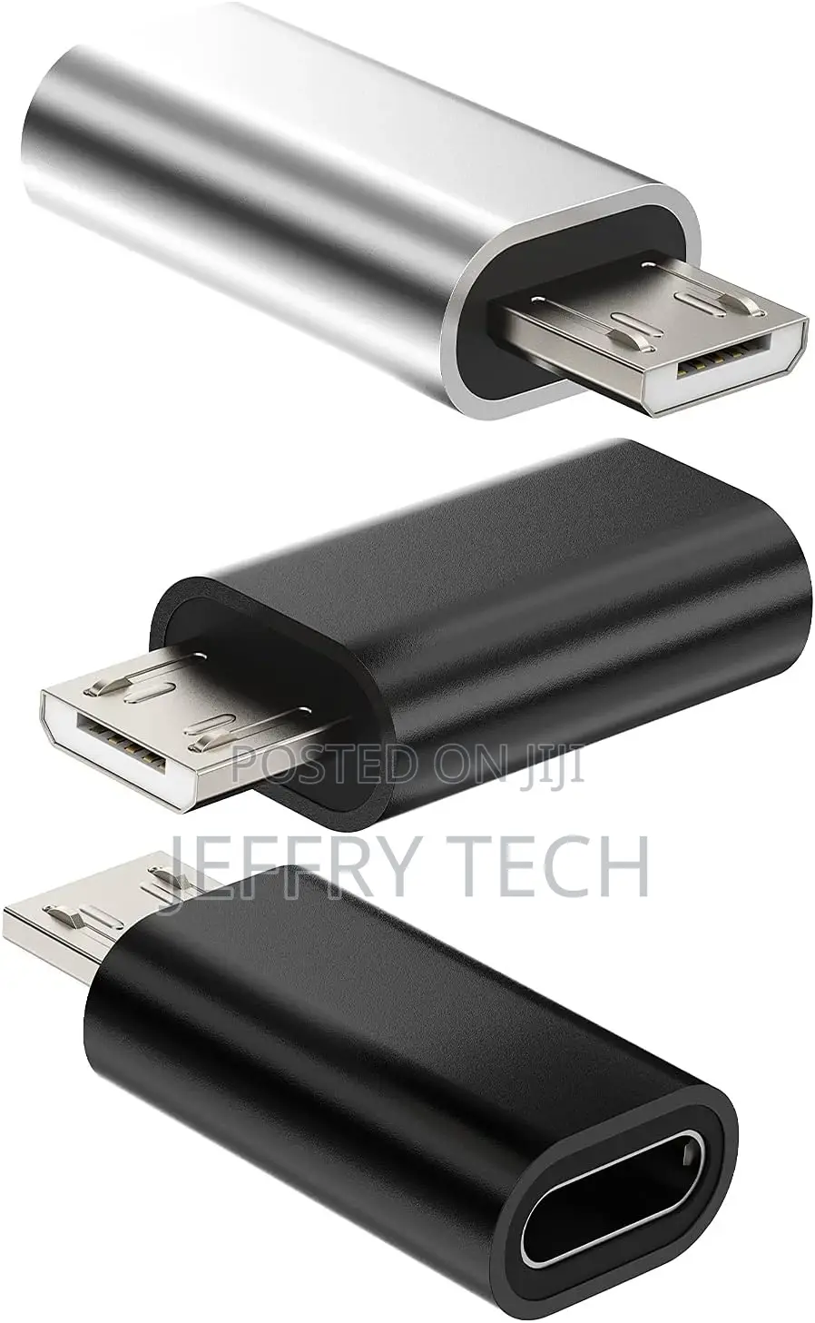 Compatible for Lightning Female to Micro USB Male Adapter Fo