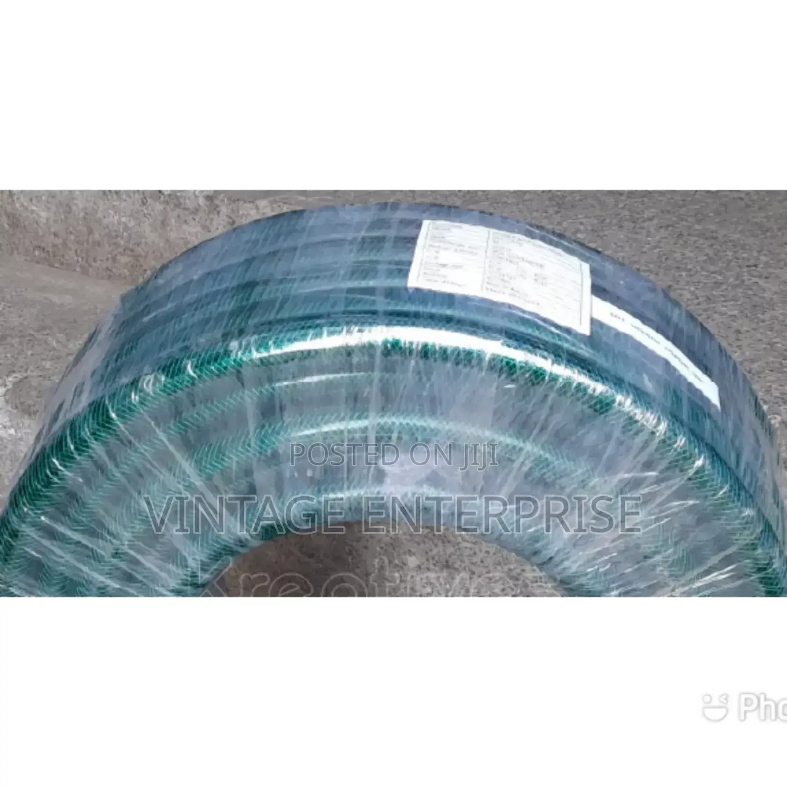 ** 3/4 " by 25M ,Green Braided Hose Pipe