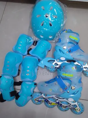 Adjustable Blue Kids Skate, Excellent Quality Skate'