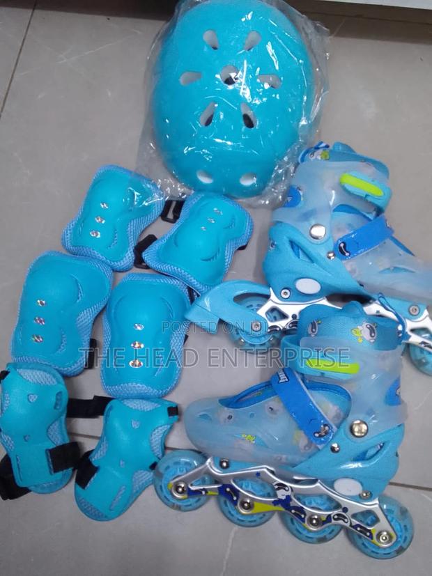 Adjustable Blue Kids Skate, Excellent Quality Skate' - main view