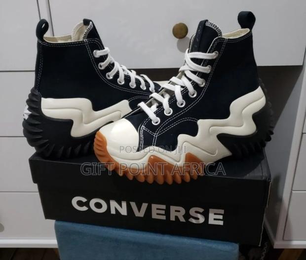 Black Converse Star Run Motion Rubberd - thumbnail 3