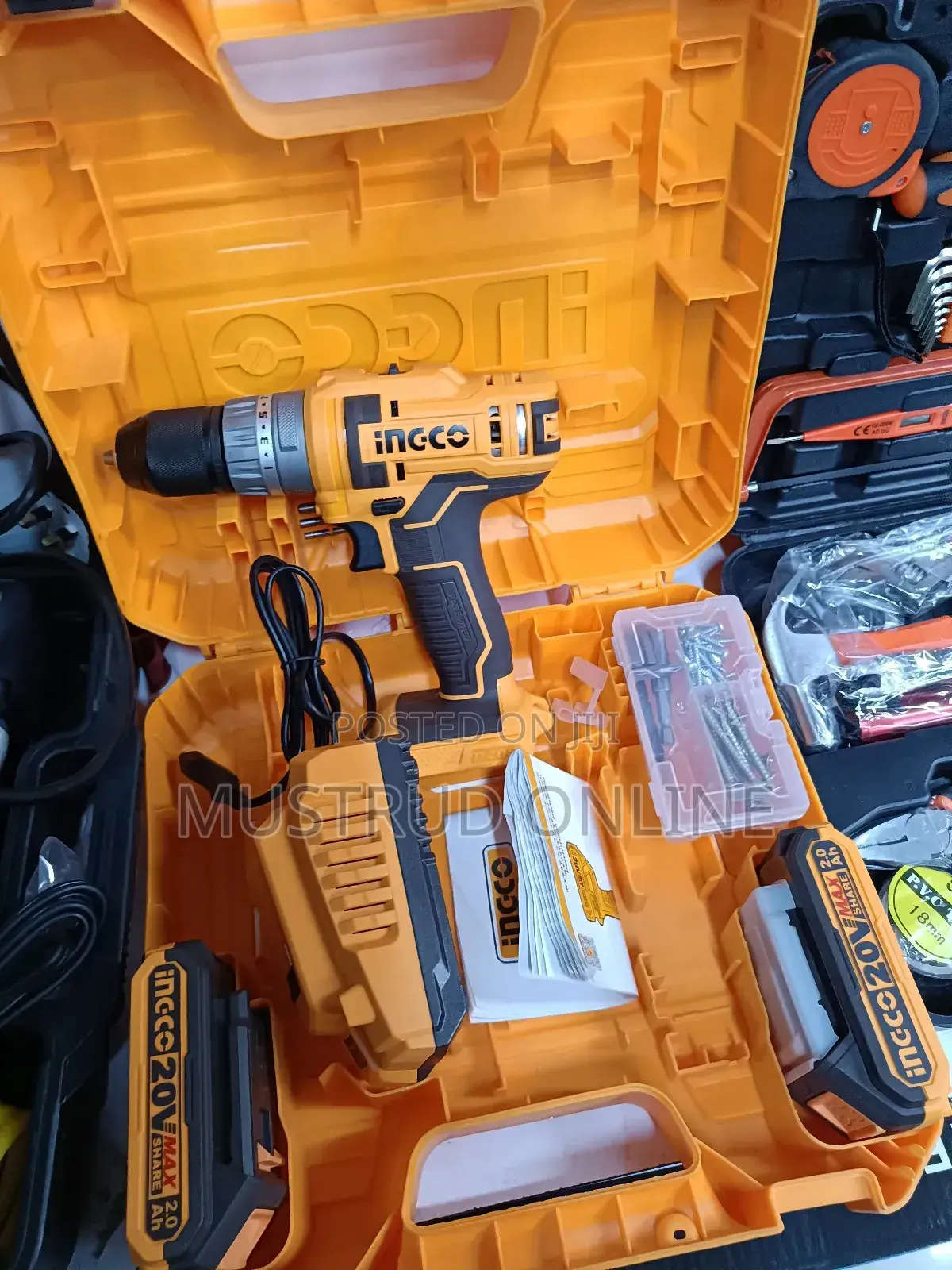 20v Cordless Drill With Hammer