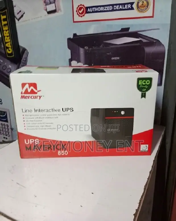 Brand New Mercury UPS 850VA Power Back UP