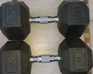 Brand New 20kg Hexagonal Dumbbells
