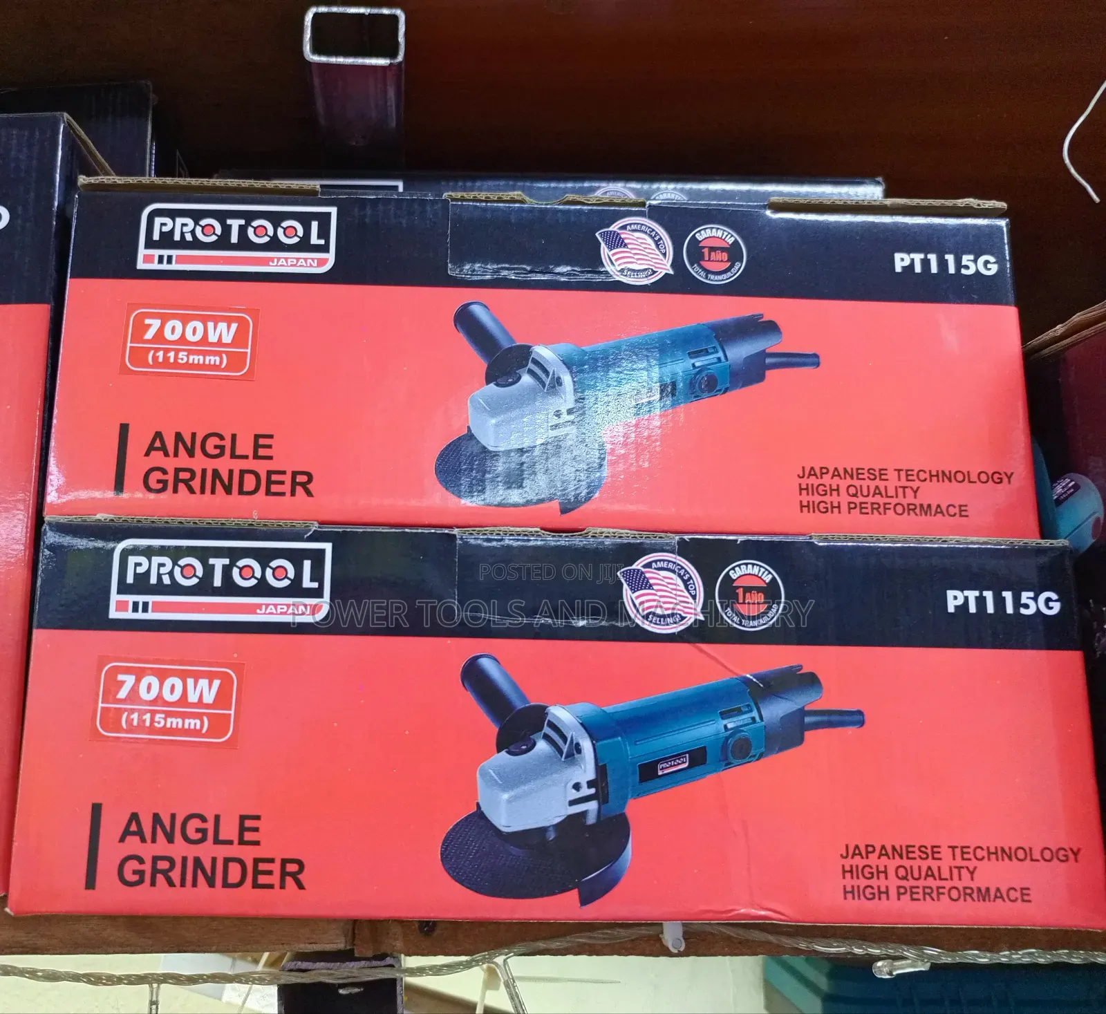Protool Japan Angle Grinder 4inch 700watts