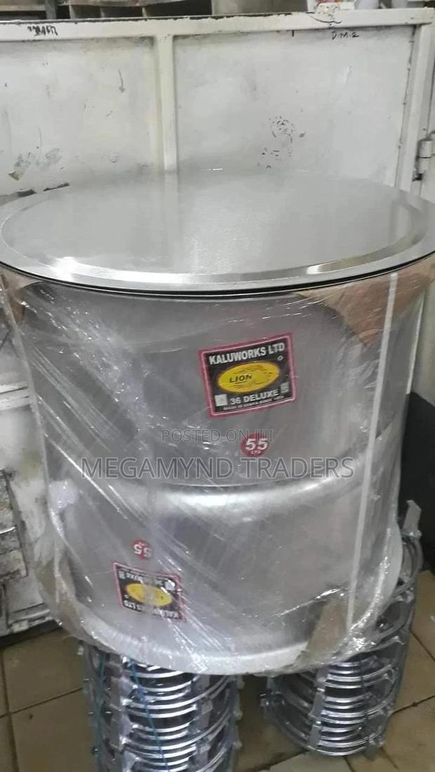 55 LTR Kaluworks Sufuria/Aluminium Sufuria/Rurinja