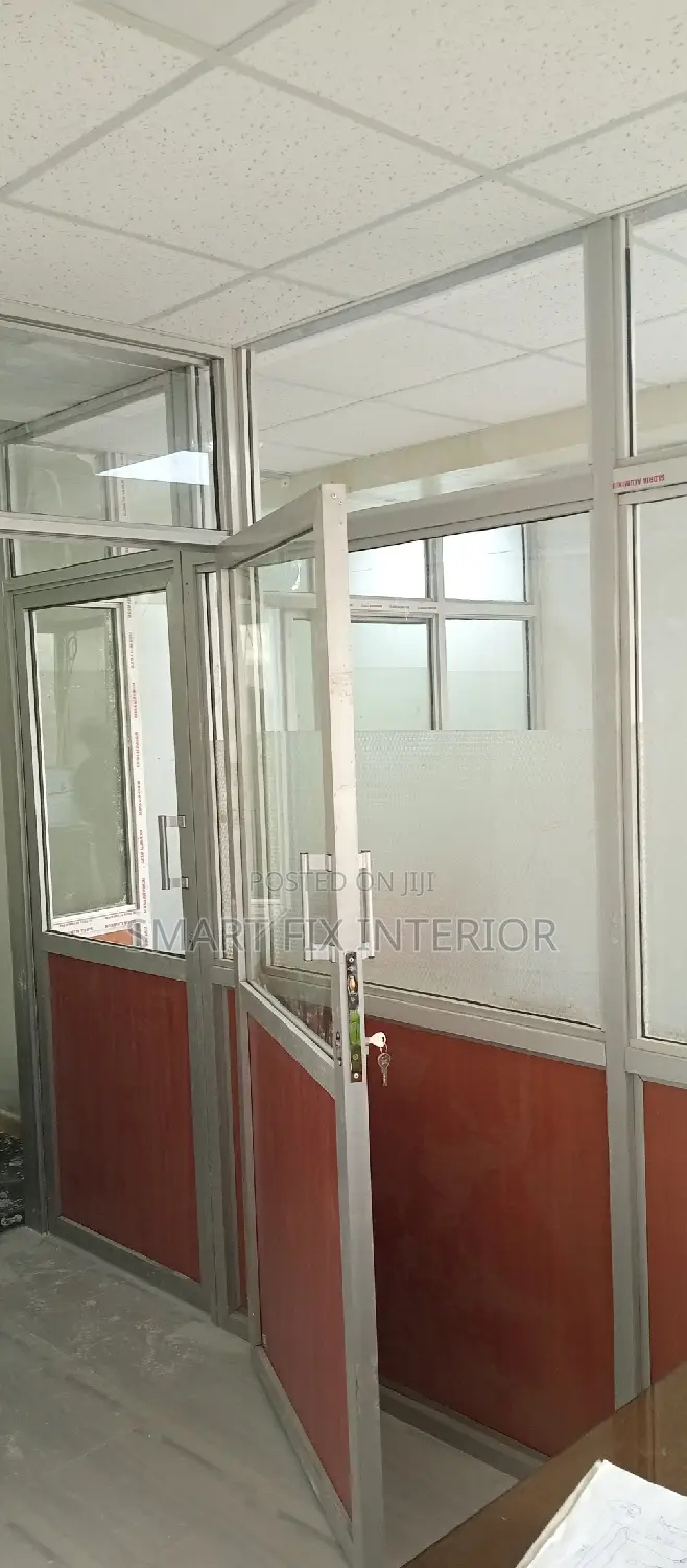 Office Partitions / Costic Installation/ Office Shelves