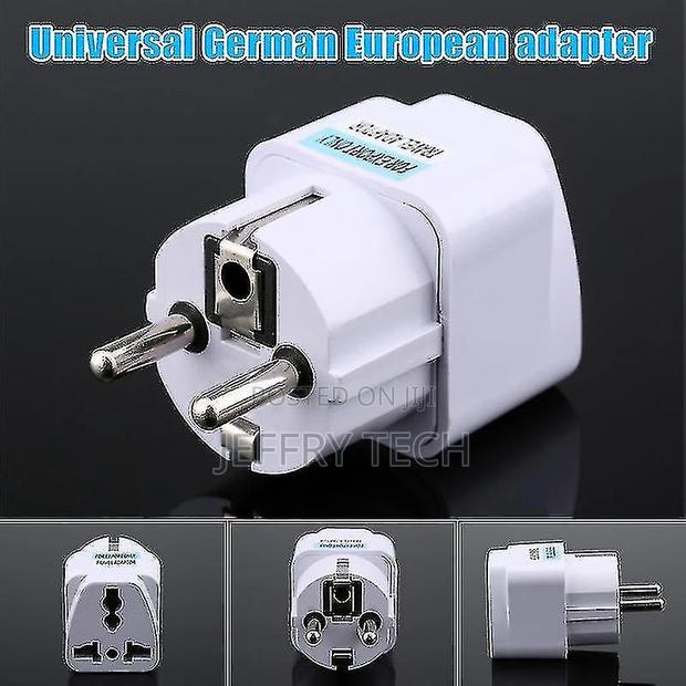 Universal Us Uk Au to Eu Plug Usa to Euro Europe Travel Wall