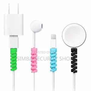 Cable Protection Anti Bending Management Cord Earphone 2 PCS
