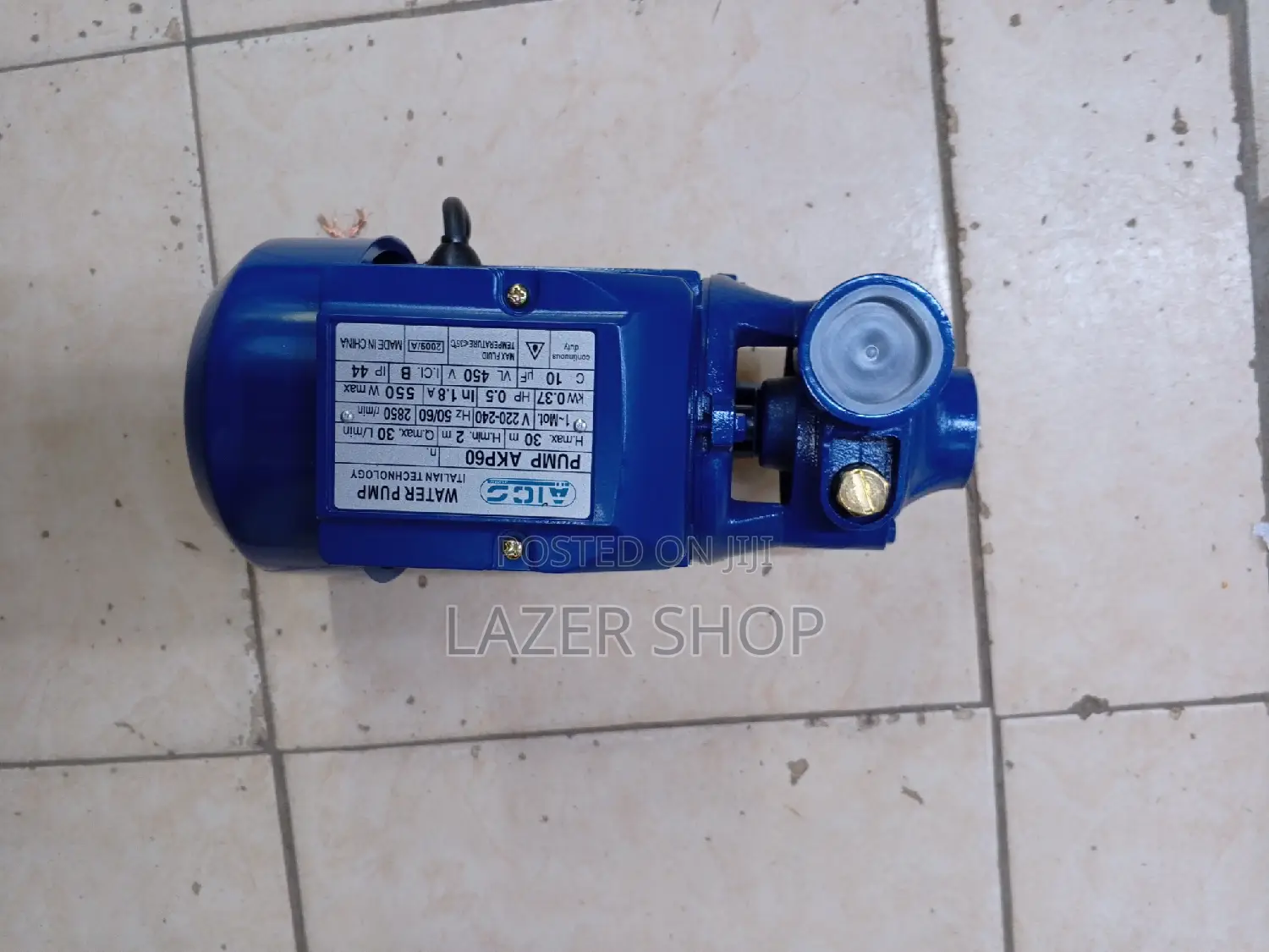 0.5hp Boaster Pump, AICO