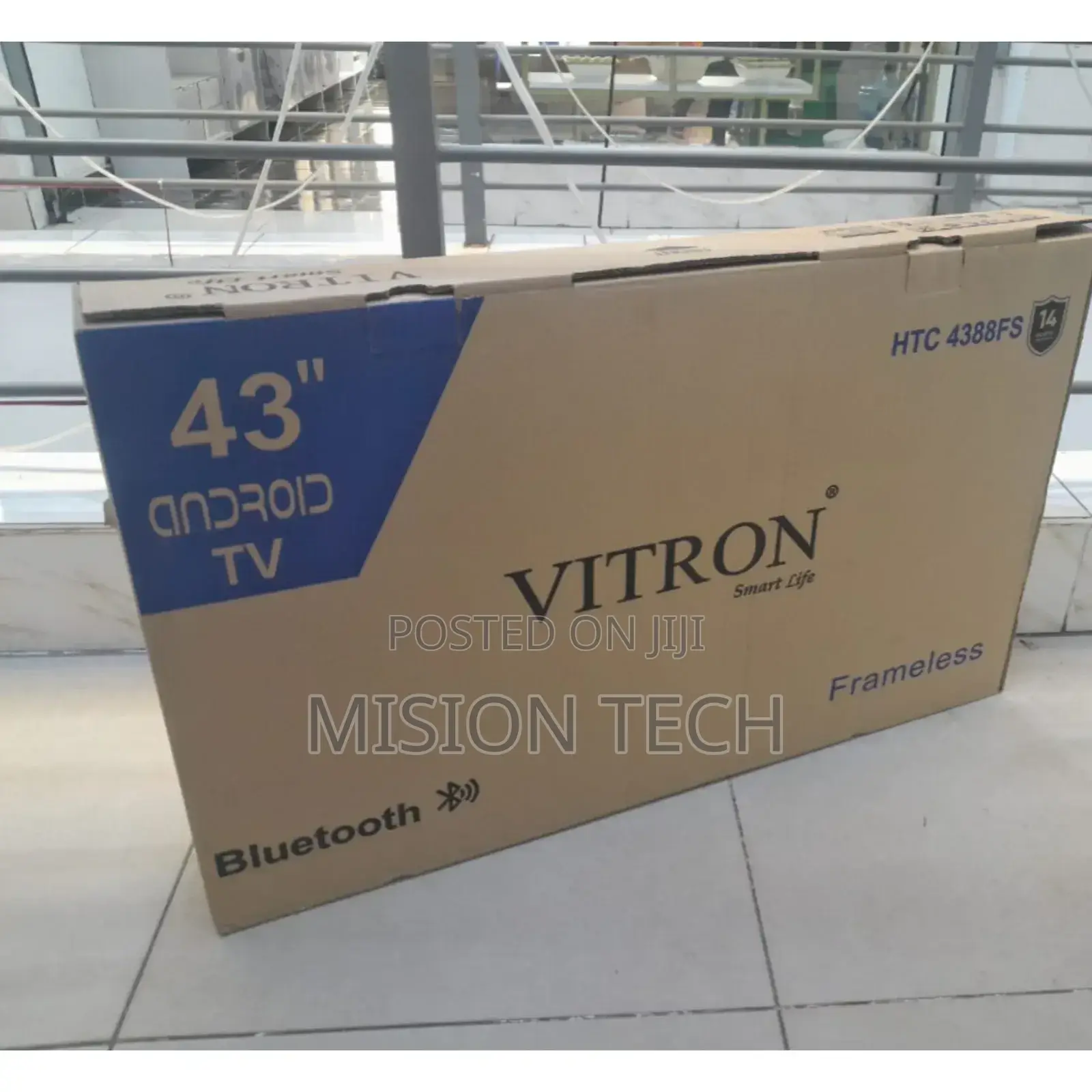 Vitron 43′′ Frameless Smart Android Tv