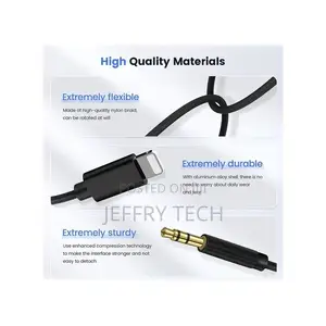 Jack 5ive Aux Cable for All iPhone 3.5mm Car Jack Auxillary