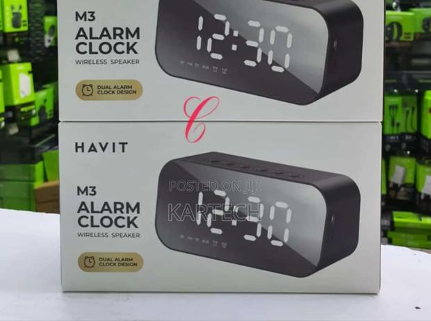 Havit M3 Wireless Speaker With Alarm Clock - main view