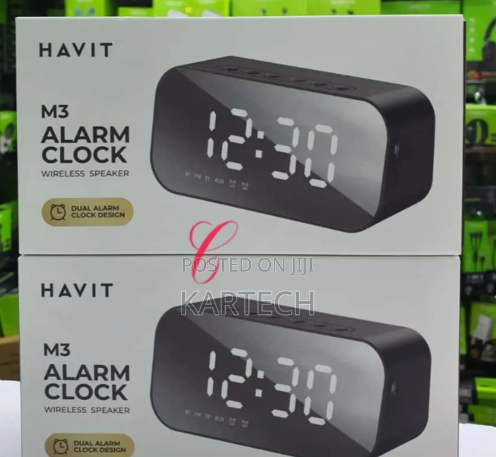 Havit Wireless Speaker With Alarm Clock