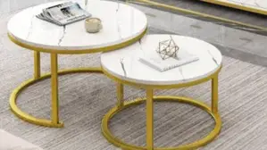 Marble Nesting Table
