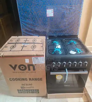 Von 60 by 60 Full Gas Standing Cooker