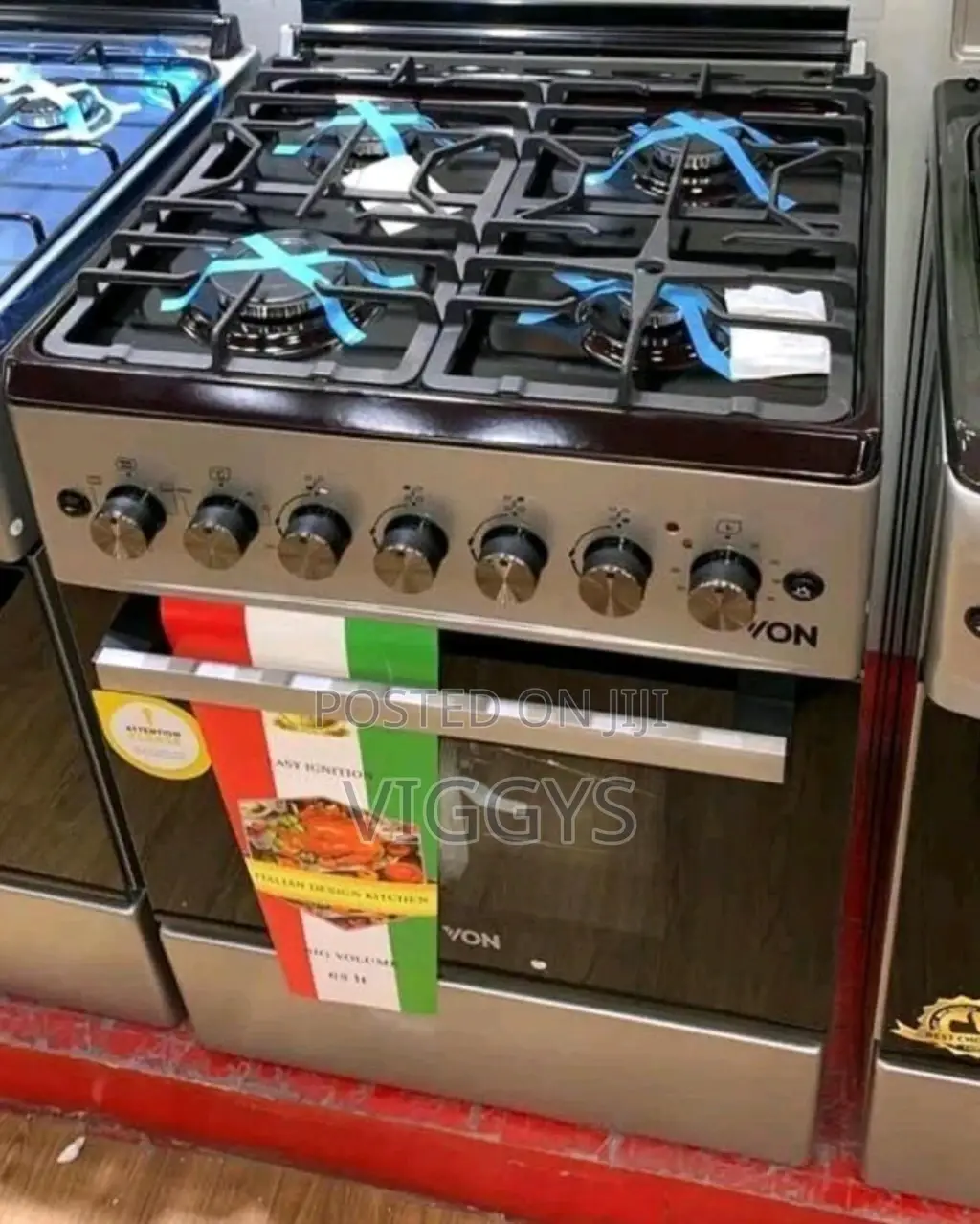 Von Full Gas Standing Cooker 60 by 60