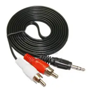 5m Jack 3.5mm Stereo to RCA Male Audio Cable