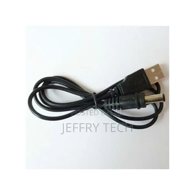 Replacement USB DC Charger Cable for Nail Dryer Round Port