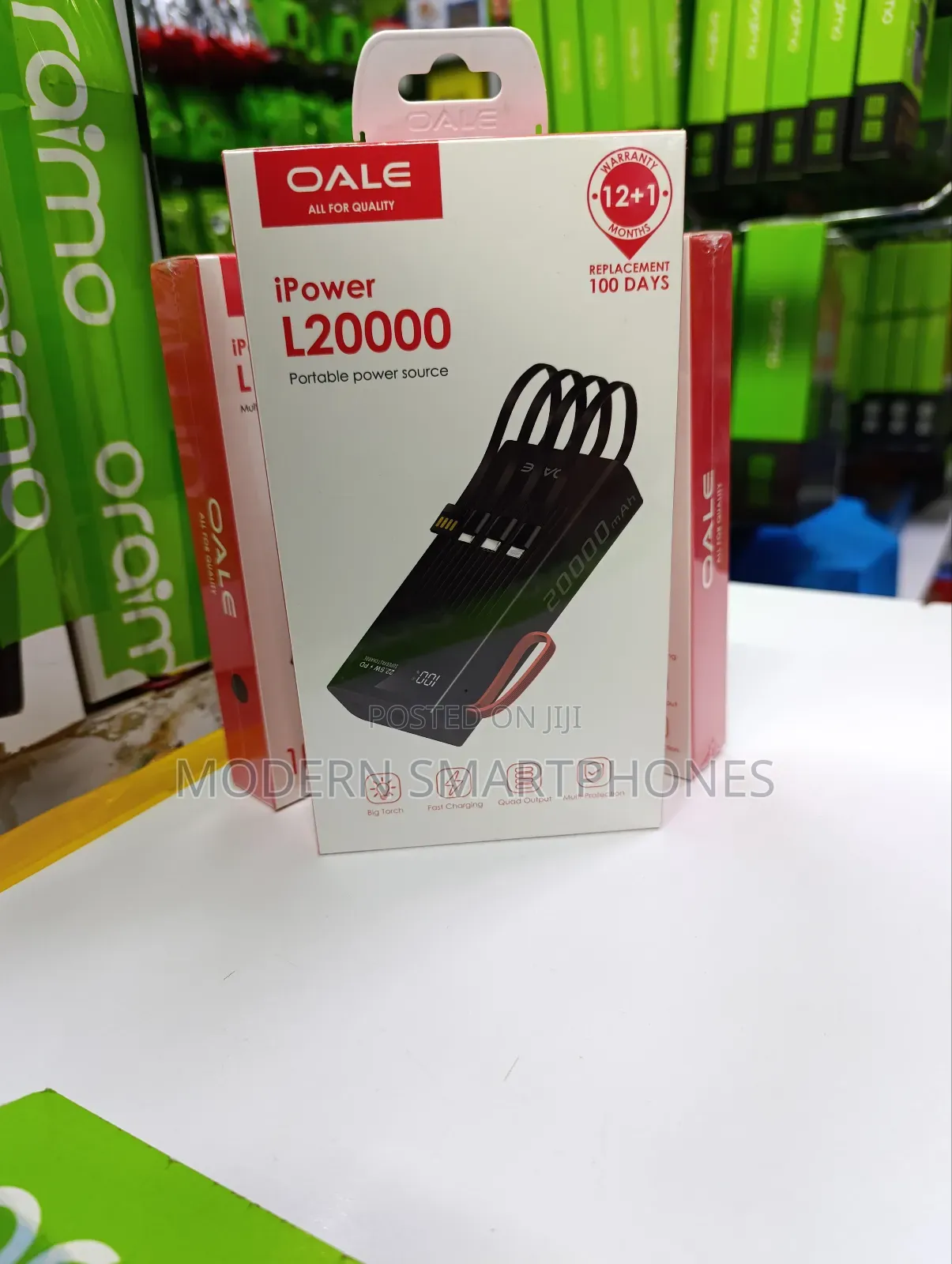 20000mah Oale Power Bank