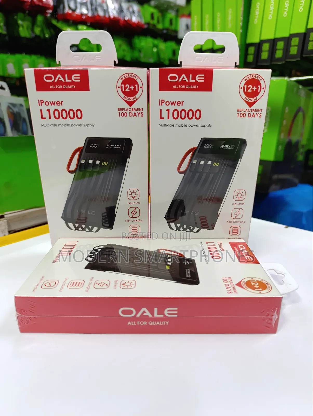 10000mah Power Bank 22.5 W Super Fast Charge