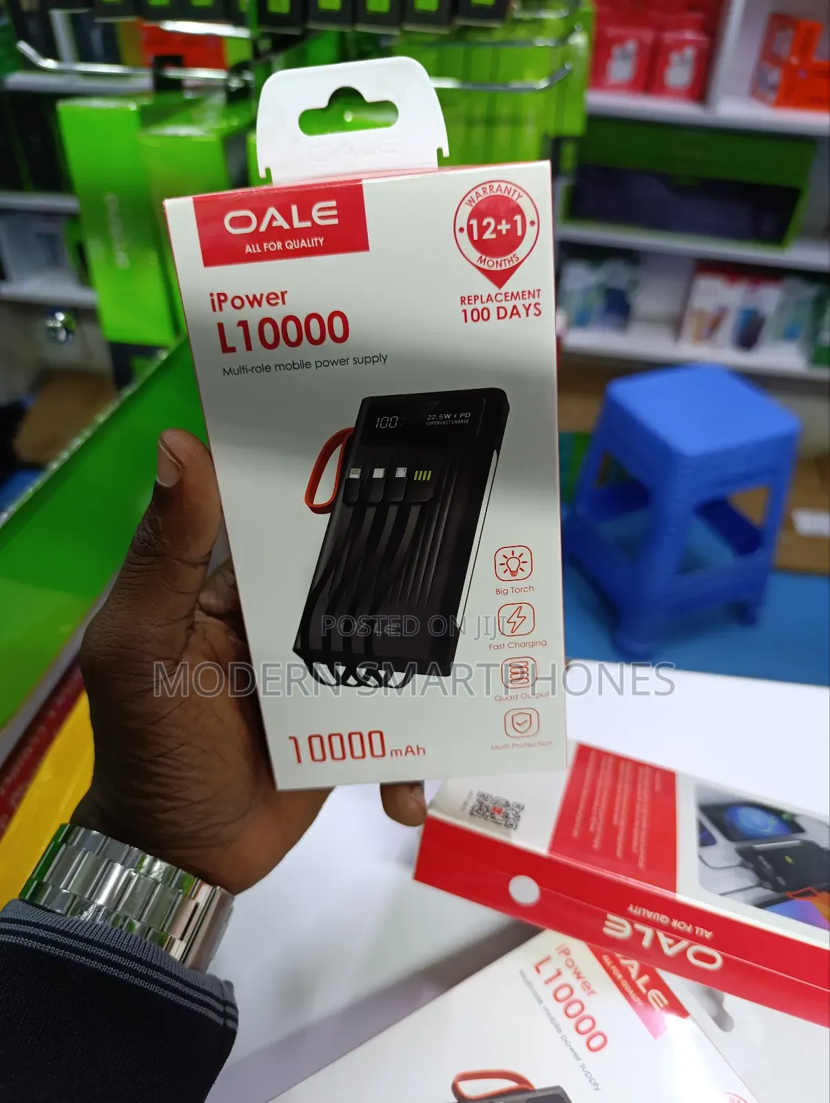 10000mah Power Bank 22.5 W Super Fast Charge
