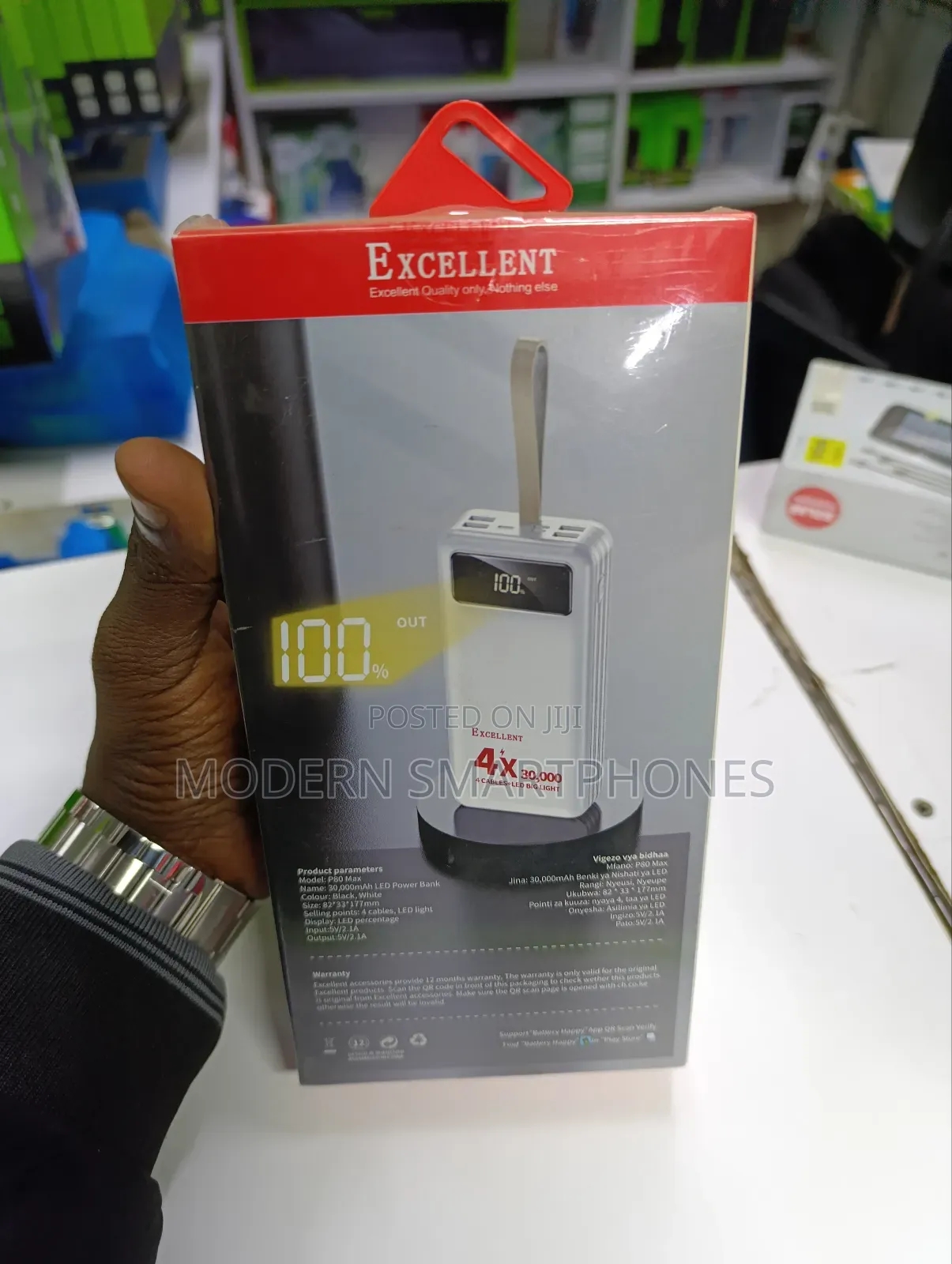 30,000mah Excellent Power Bank