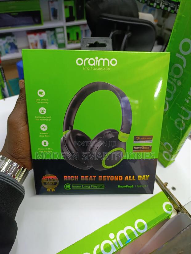 Oraimo Wireless/Bluetooth Headphones - main view