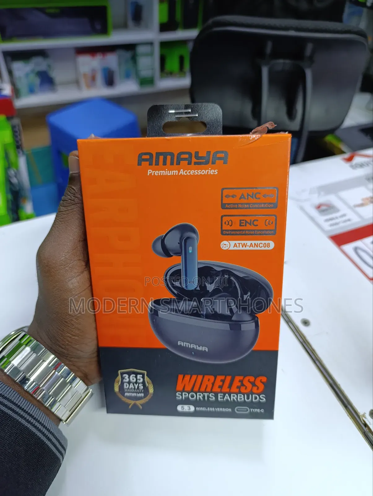 Amaya Wireless Bluetooth Sports Earbuds