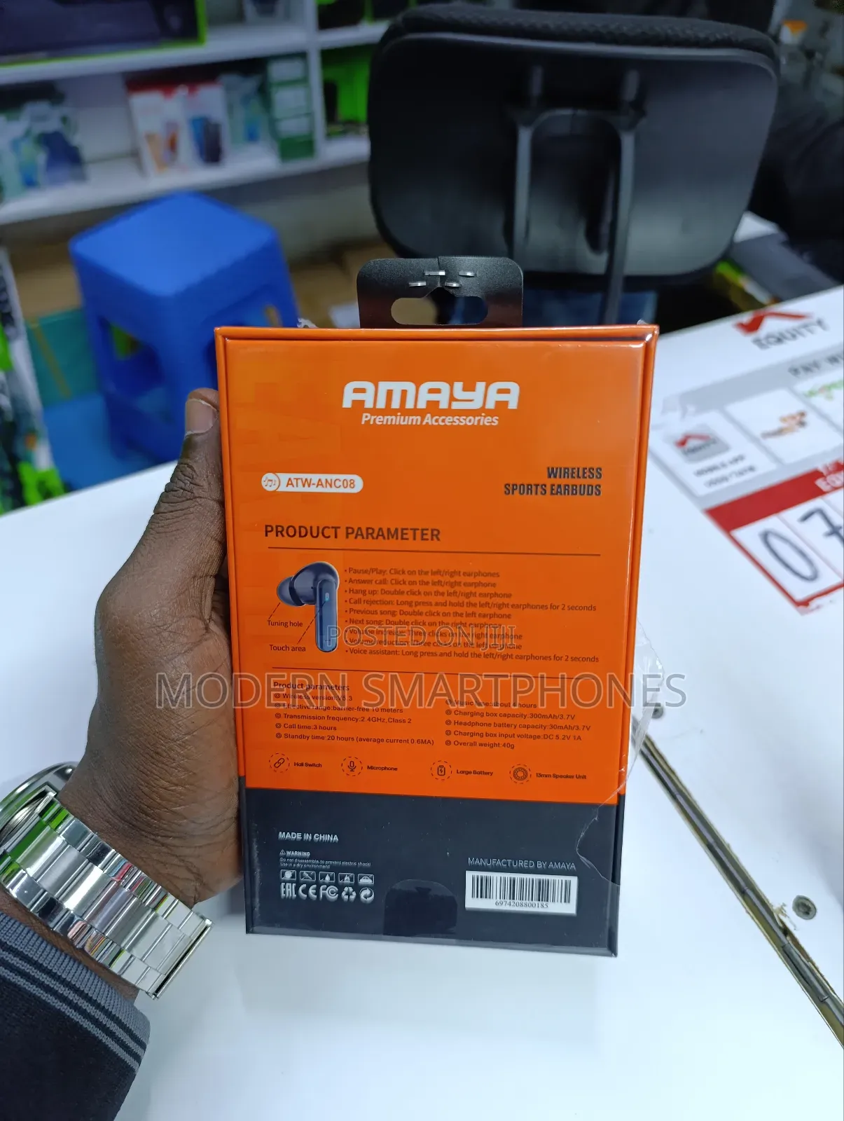 Amaya Wireless Bluetooth Sports Earbuds