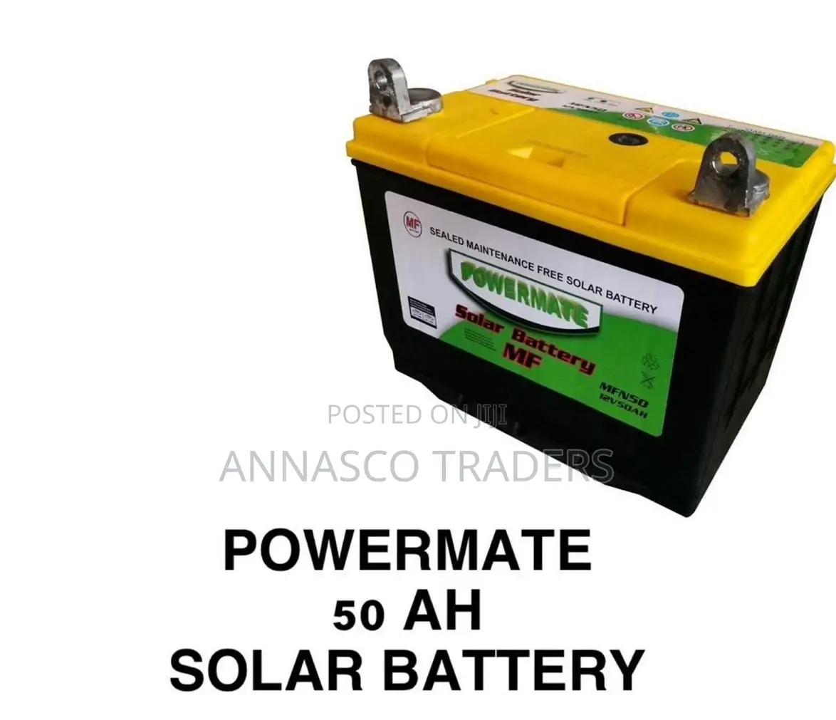 Powerful Powermate 50 Ah Quality Solar Battery