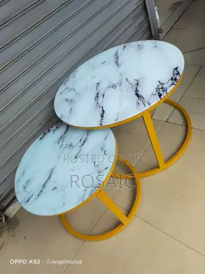 Roud Marble Coffee Table, Coffee Table