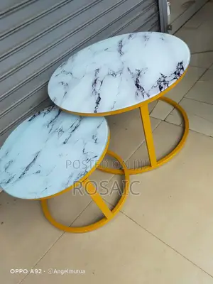Roud Marble Coffee Table, Coffee Table