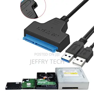 USB 3.0 to Sata Cable With 12V Power Supply for 2.5 3.5 Inch