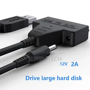 USB 3.0 to Sata Cable With 12V Power Supply for 2.5 3.5 Inch