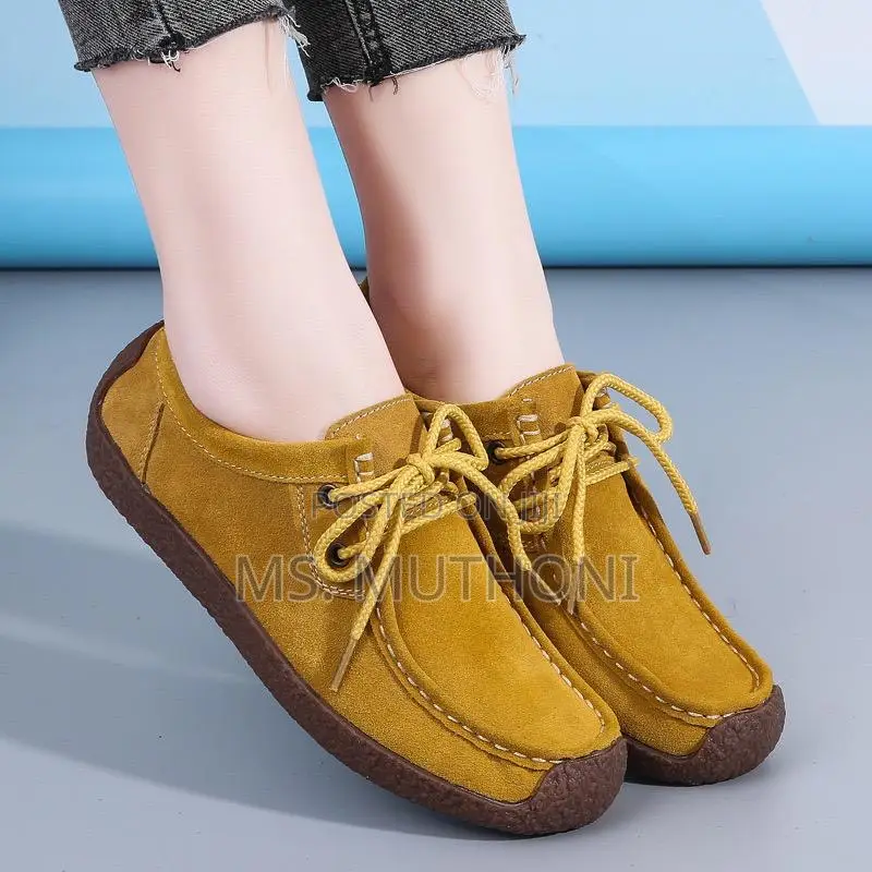 *Laced Suede Loafers * *Size 36- 43* *