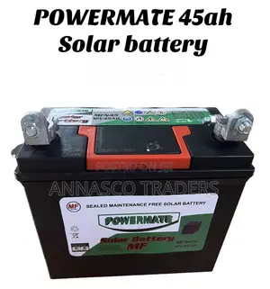 Powerful Powermate 45ah Solar Battery
