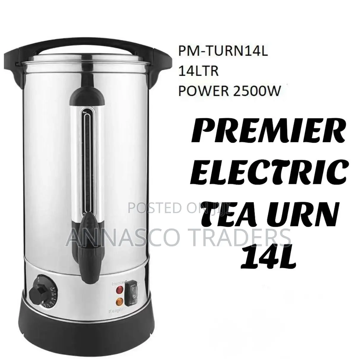 Premier Electric Tea Urn 14L 2500W