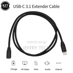 USB C Extension Cable Type C Extender Cord USB-C